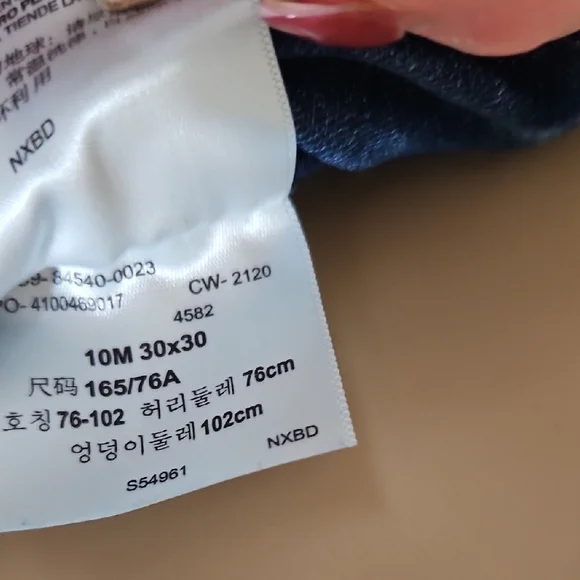 Signature by Levi Strauss Dark Blue Boyfriend Jeans - Picture 4 of 7